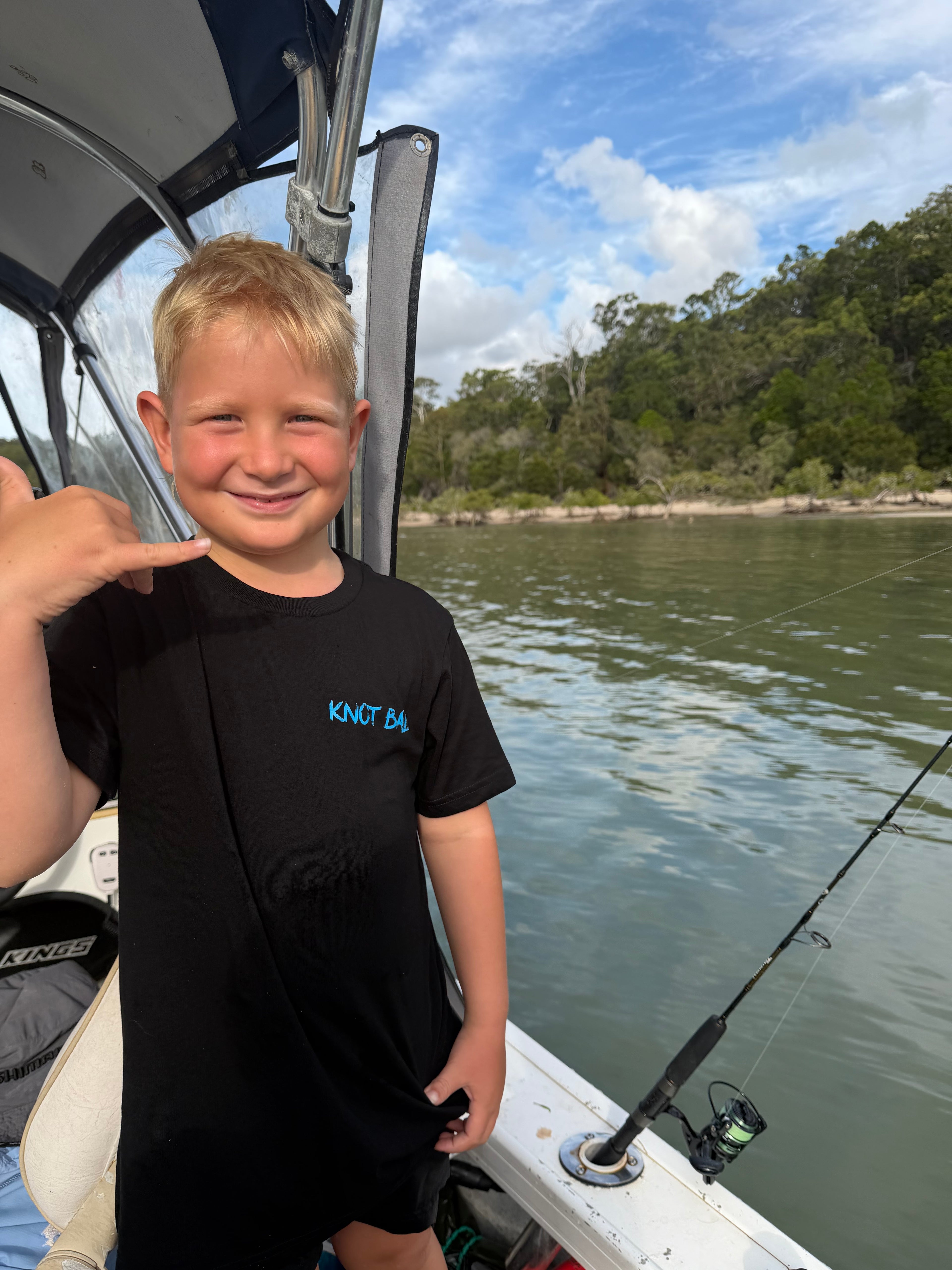 Knot Bad Standard Tee - Fish Design KIDS